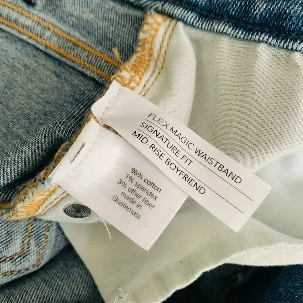 Lane Bryant Paint Splatter Boyfriend Jean Size 22